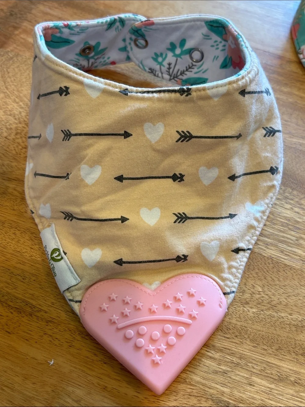 Pickle & Olive Reversible Bandana Teething Bibs.